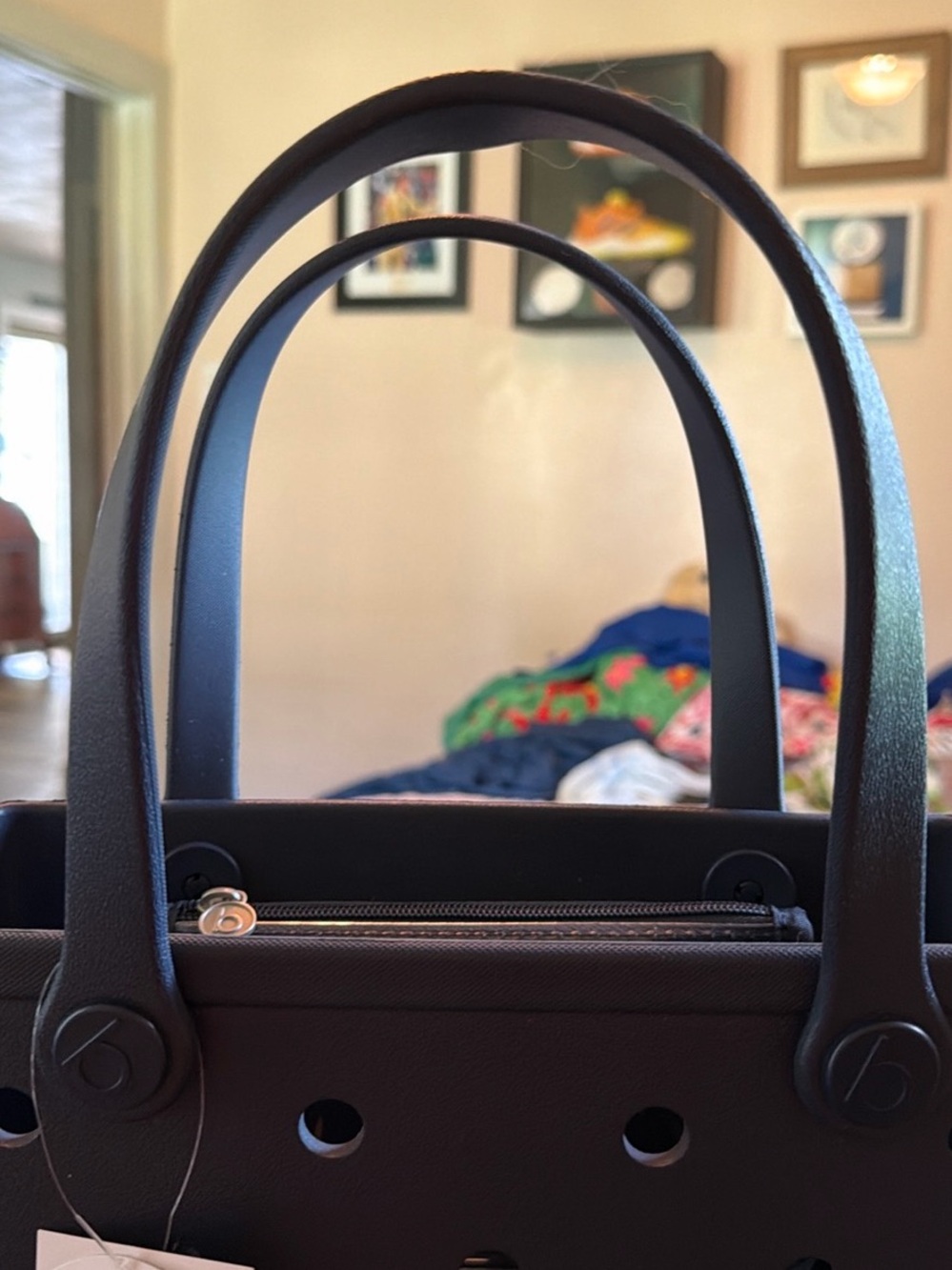 BOGG BAG Mini Tote in Dark Blue - Picture 2 of 7
